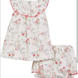 Petit bateau dress with matching bloomers